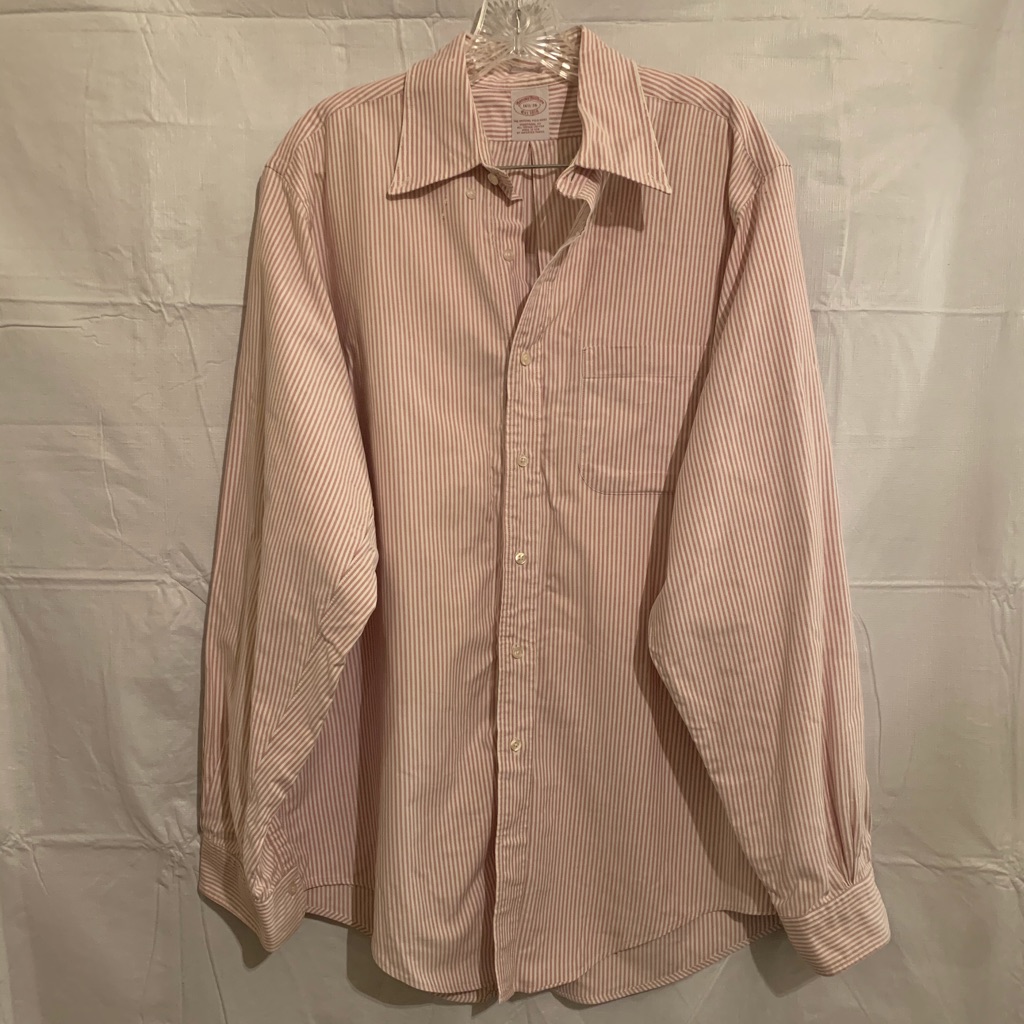 Striped Button Down.